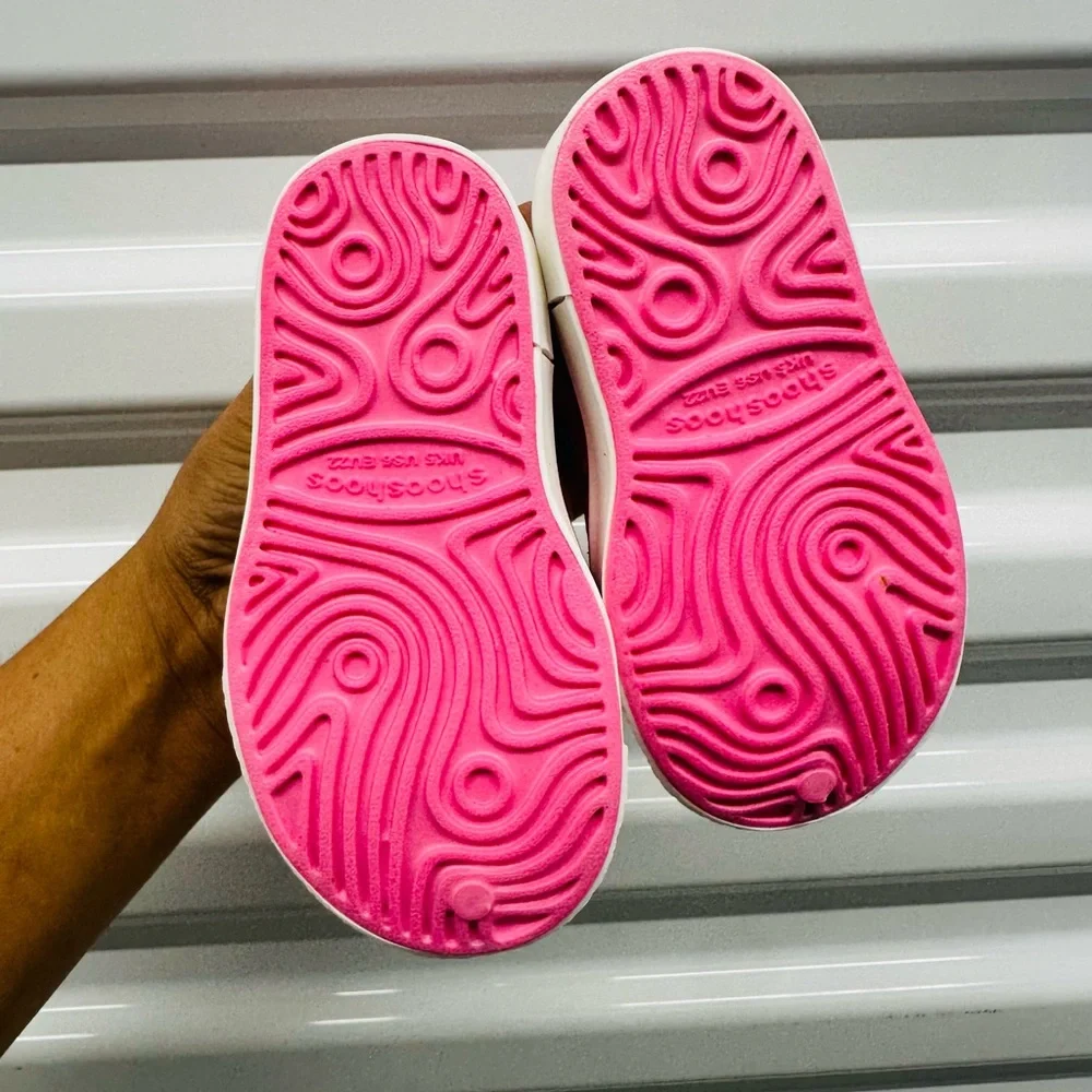Kids Pink Slip-On Water Shoes